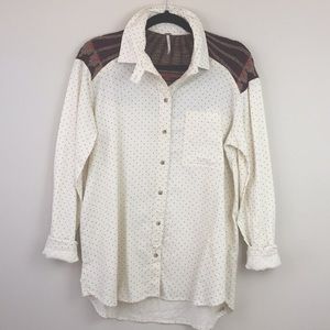 FREE PEOPLE Button Down Shirt